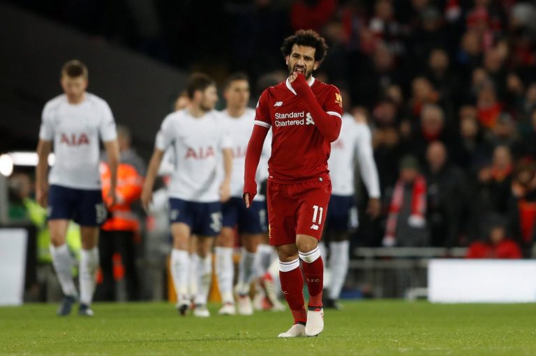 Liverpool fans on Twitter loved seeing Salah back at it yesterday