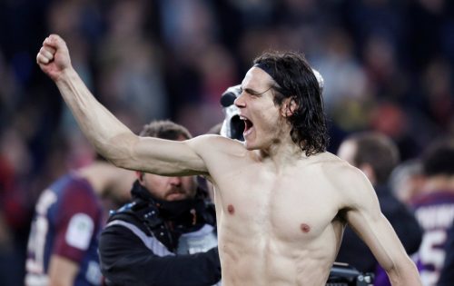 Man United: Fans react to Louis Saha’s tweet about Edinson Cavani