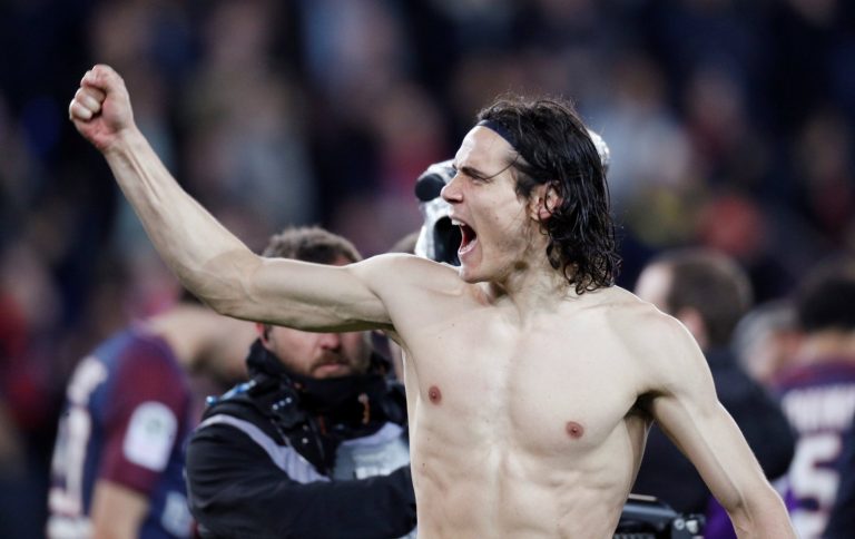 Man United: Fans react to Louis Saha’s tweet about Edinson Cavani