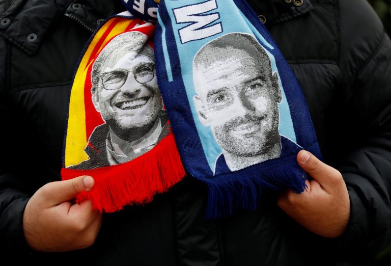 This exchange between Klopp and Guardiola had Liverpool fans in stitches
