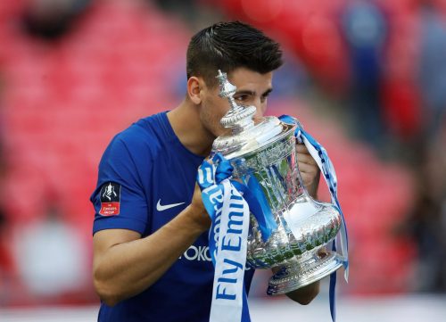 Chelsea fans were shocked when Alvaro Morata scored against Burnley