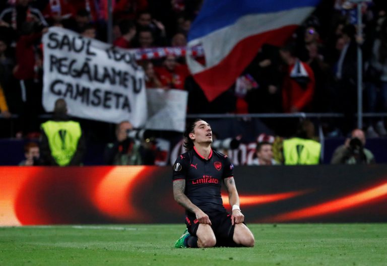 Arsenal fans on Twitter enjoying watching Bellerin improve