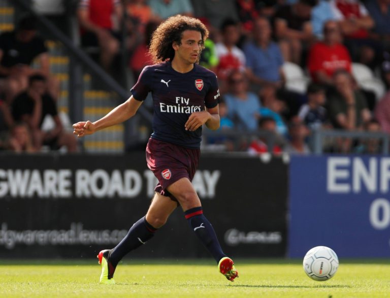 Arsenal fans on Twitter are calling for Guendouzi to start on Sunday