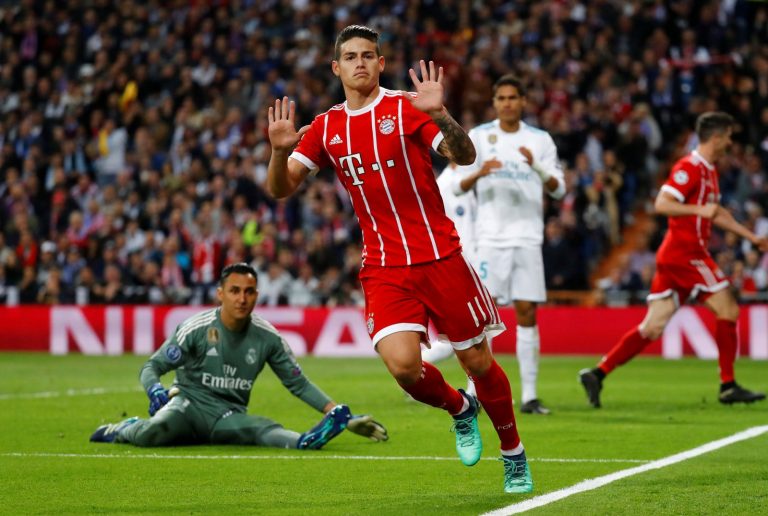 Introducing: The January signing to secure Arsenal a top four spot, James Rodriguez