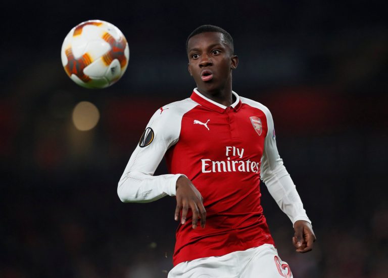 Arsenal fans on Twitter want to see more of Nketiah after international triumph