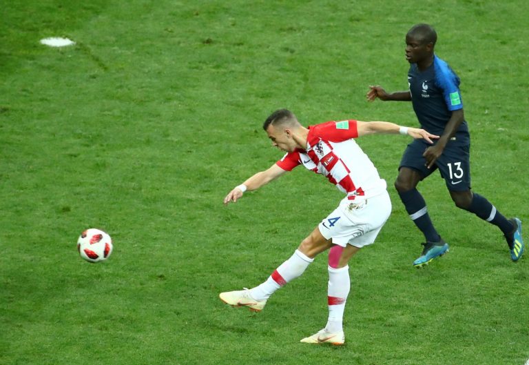 Tottenham scout Ivan Perisic ahead of possible summer move