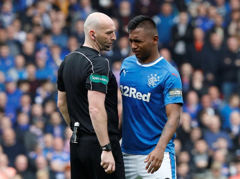 Rangers fans are furious with Alfredo Morelos