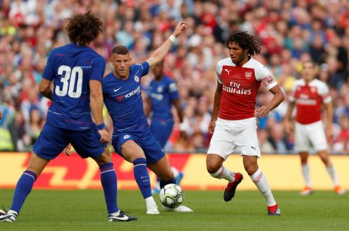 Mohamed Elneny would help bolster Newcastle’s midfield