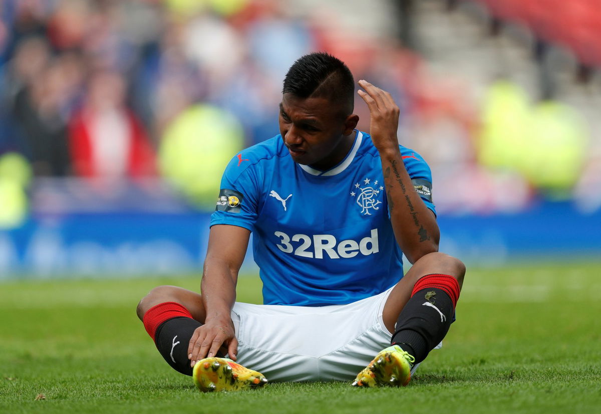 Rangers fans on Twitter are losing their patience with feisty Morelos - SPFL News
