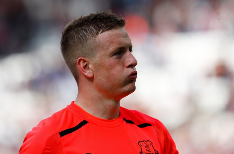 Everton: Fans mock recent training footage of Jordan Pickford