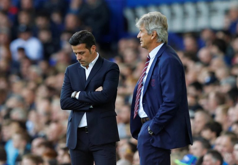 These Everton fans are still supporting Marco Silva despite latest loss