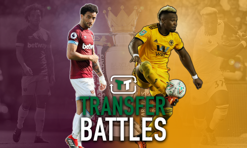 Transfer battle: Wolves’ winger too strong for West Ham’s Brazilian speedster