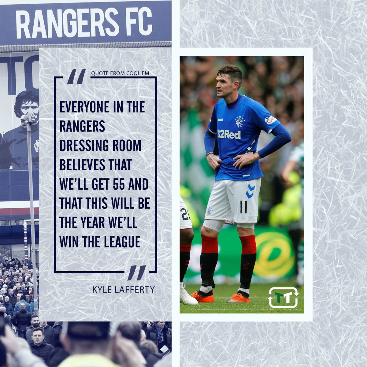 Kyle Lafferty S Comments Already Show What S Going Wrong At Rangers The Transfer Tavern