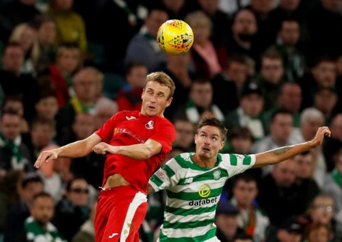 Celtic fans on Twitter weren’t happy to see Lustig with the armband yesterday