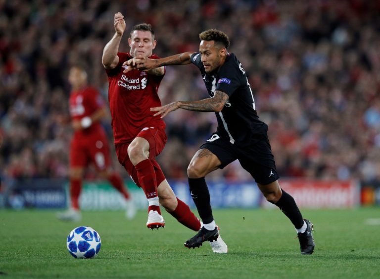 James Milner’s tackle on Neymar proves what different worlds Liverpool and PSG are in
