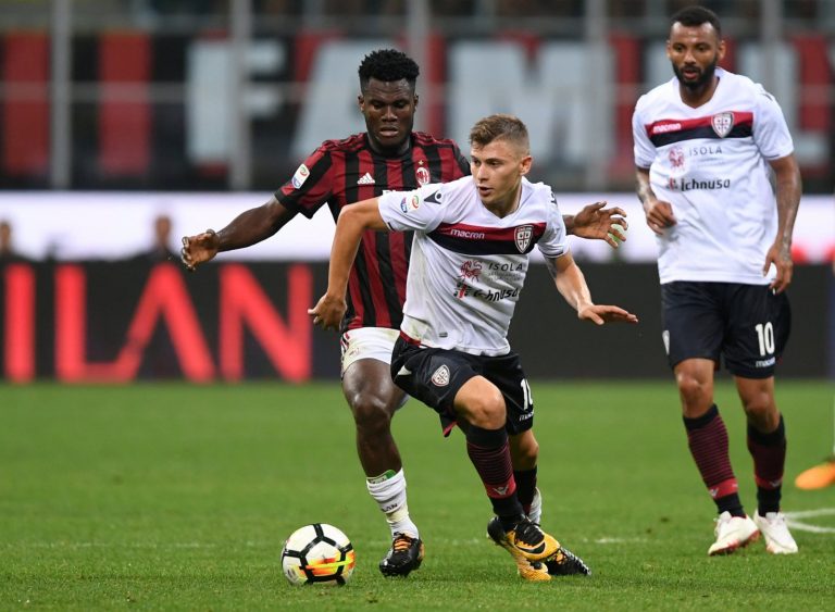 Everton sent scouts to watch Nicolo Barella on Wednesday