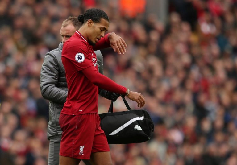 Liverpool fans on social media really didn’t enjoy the sight of Virgil van Dijk going off