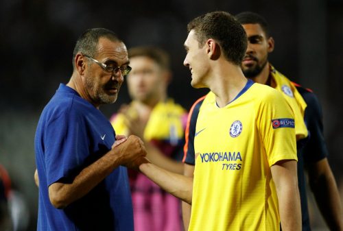 Chelsea fans aren’t happy with Maurizio Sarri after Andreas Christensen comments