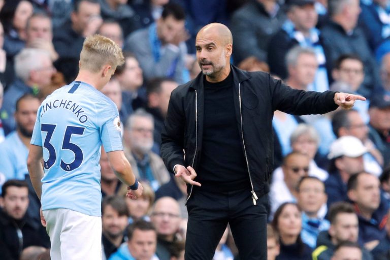 Oleksandr Zinchenko could be set for another chance to shine against Burnley