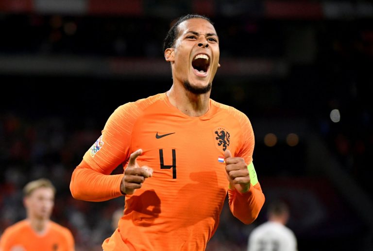 Liverpool: Fans hail Virgil van Dijk after Netherlands goal