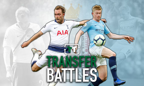 Transfer battle: Christian Eriksen vs Kevin de Bruyne