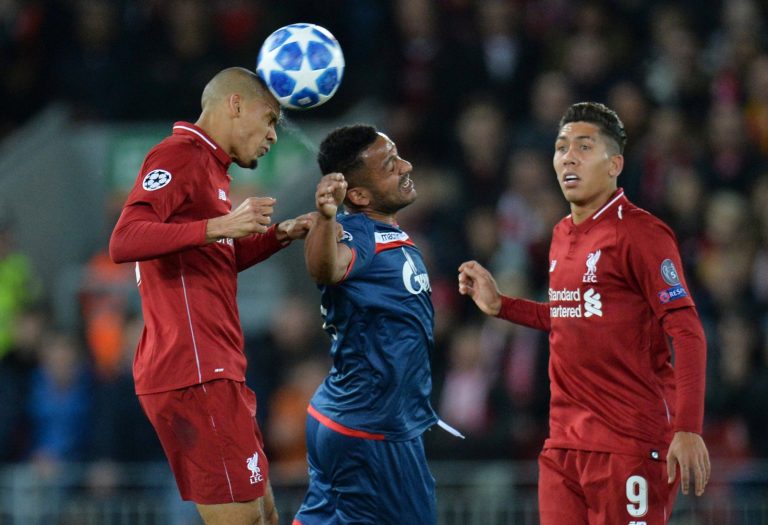 Liverpool fans on Twitter weren’t impressed with Fabinho on Saturday