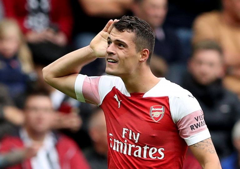 Arsenal fans on Twitter can’t believe Xhaka’s impressive form