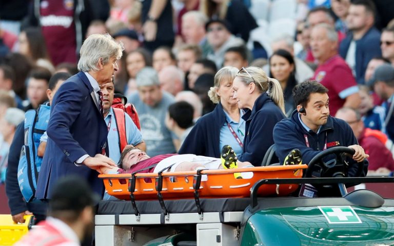 West Ham fans fear the worst over Yarmolenko injury