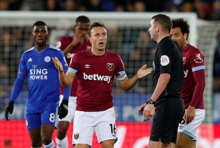 West Ham team news: Mark Noble continues to serve his suspension