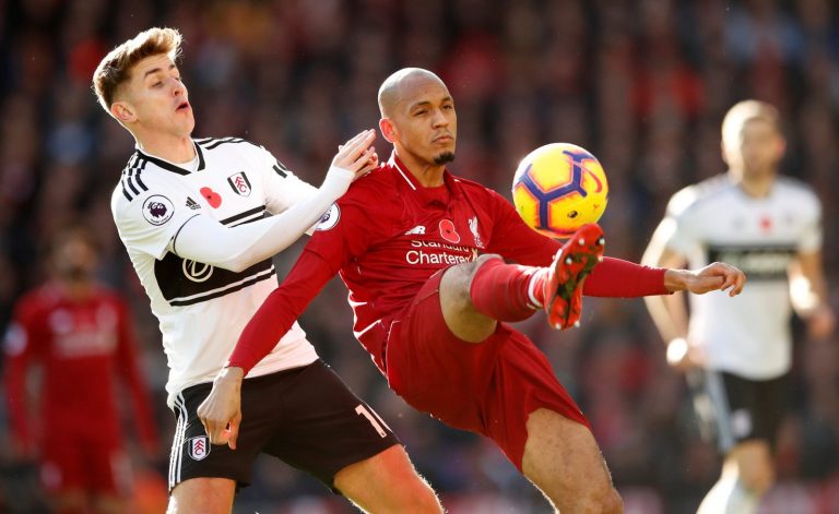 Liverpool fans took to Twitter to laud sublime Fabinho yesterday