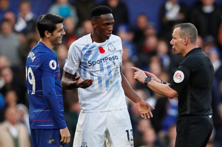 Yerry Mina is already looking like an Everton mistake