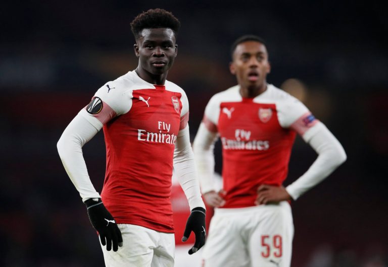 Arsenal fans on Twitter desperate to see Bukayo Saka in the senior side