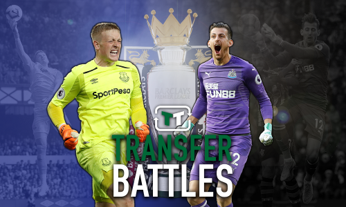 Battle: Martin Dúbravka vs Jordan Pickford