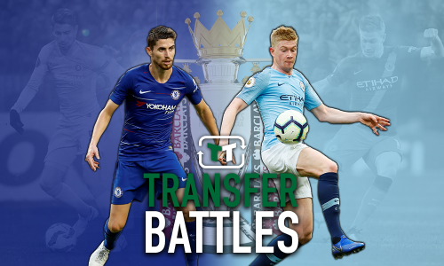 Battle: Jorginho vs Kevin De Bruyne