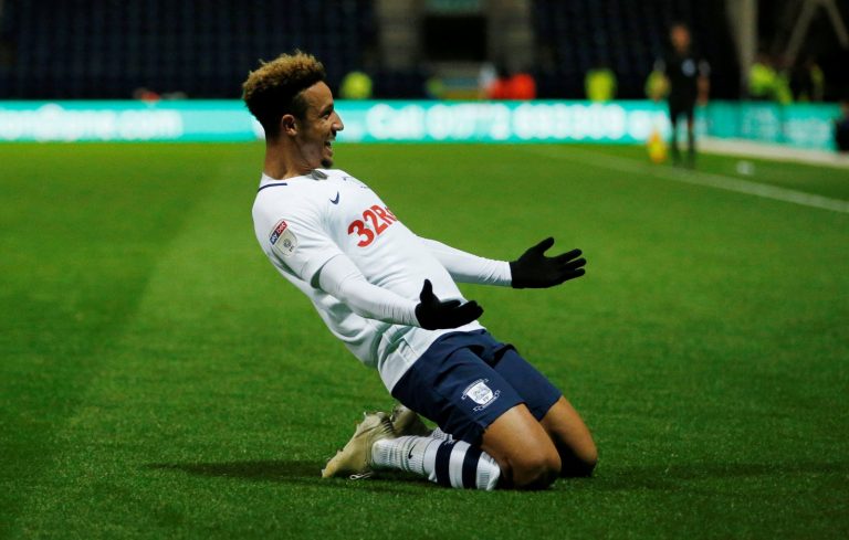 Preston North End's Callum Robinson