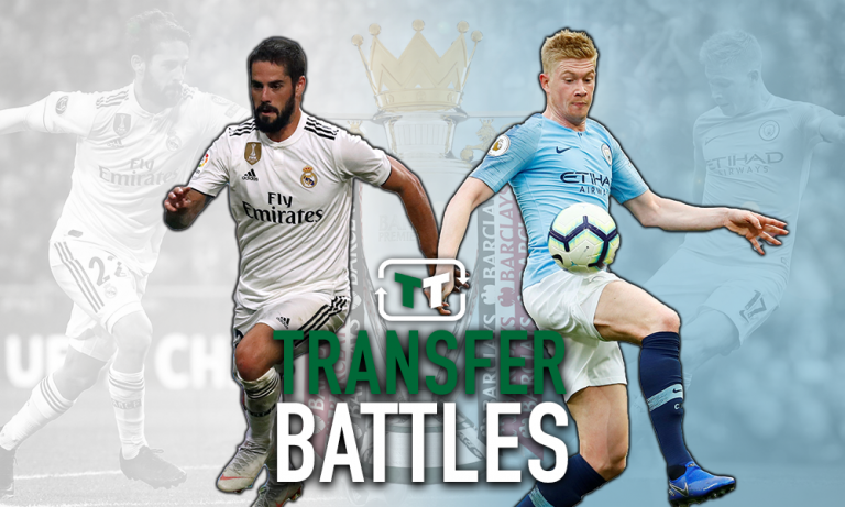 TT Battle: Kevin De Bruyne vs Isco