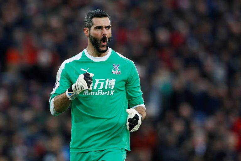 Speroni celebrates for Palace