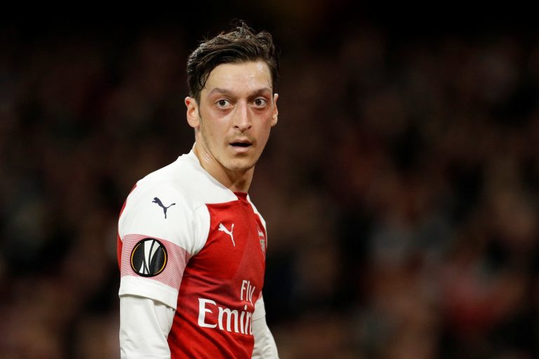 Arsenal fans have questioned Emery over treatment of Mesut Ozil after Bournemouth win