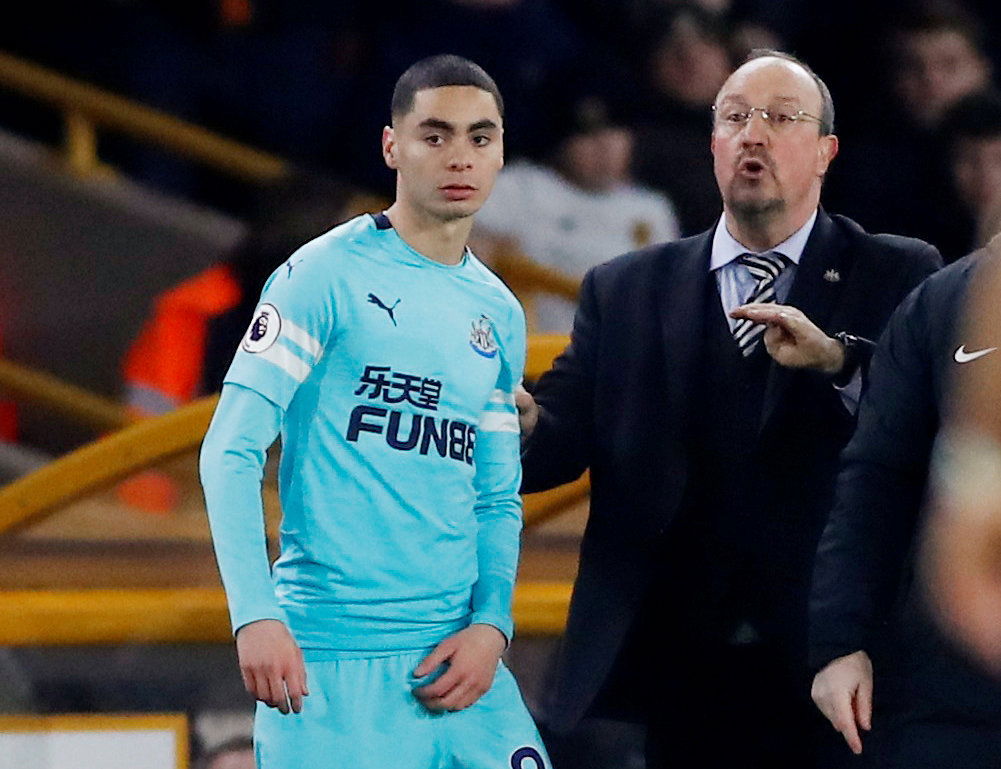 Newcastle fans on Twitter weren’t pleased to see Almiron’s Paraguay dismissal - Newcastle United