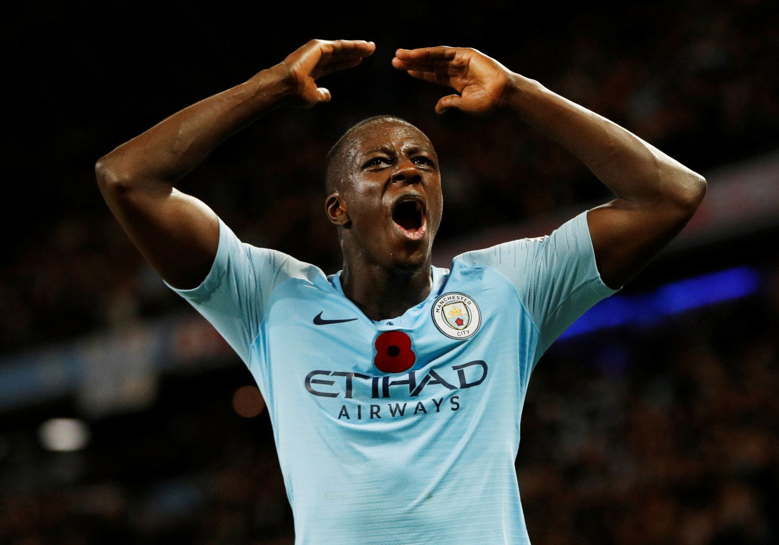 Manchester City: Benjamin Mendy back in training as recovery continues