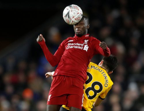 Battle: Liverpool ace Naby Keita has been outshone by Fabinho at every turn