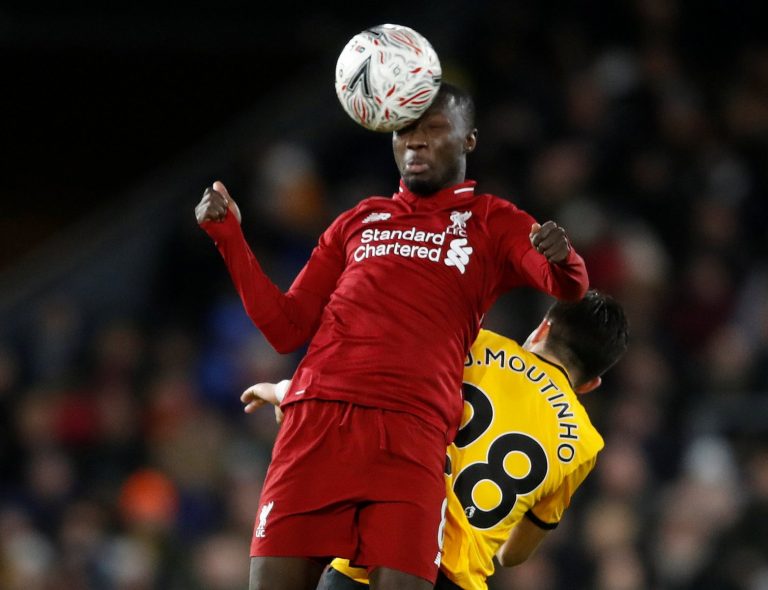 Battle: Liverpool ace Naby Keita has been outshone by Fabinho at every turn
