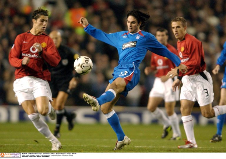 Look at them now: Mikel Arteta and Rangers