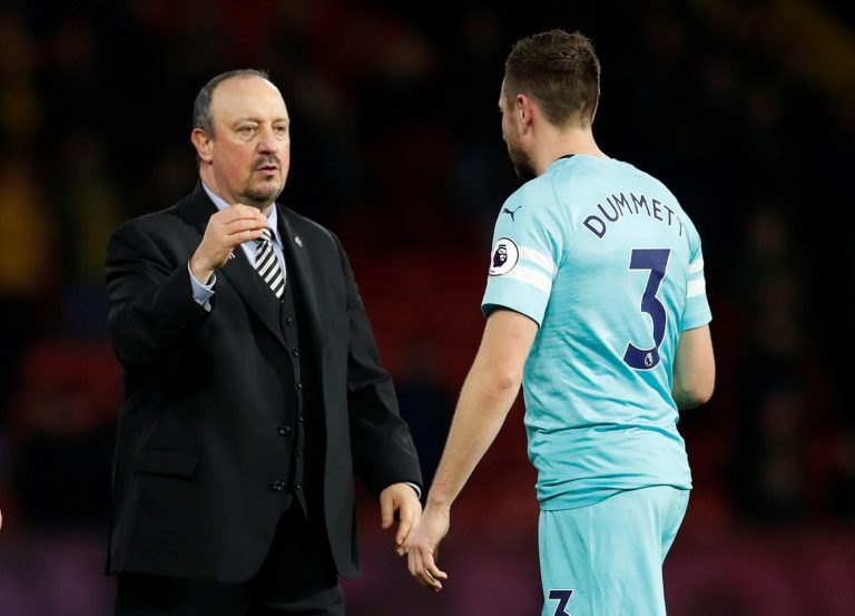 Newcastle fans take to Twitter to celebrate Dummett’s display