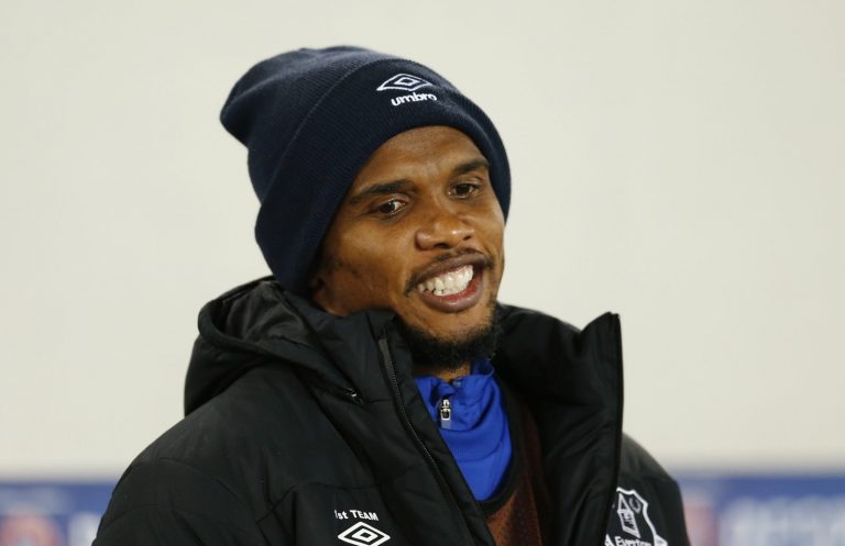 Look at him now: Samuel Eto’o and Everton