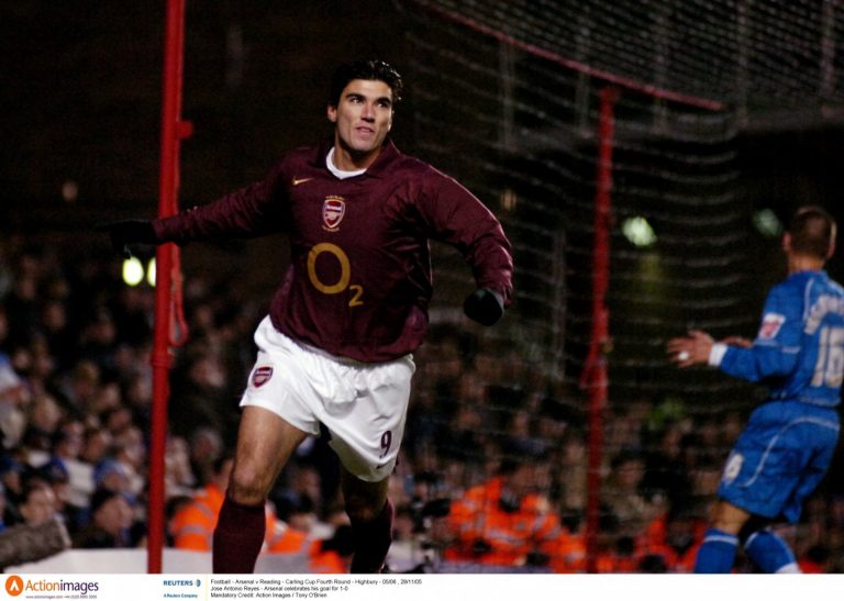 Look at him now: Jose Antonio Reyes and Arsenal