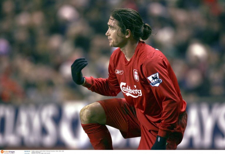 Injury misery: Harry Kewell and Liverpool