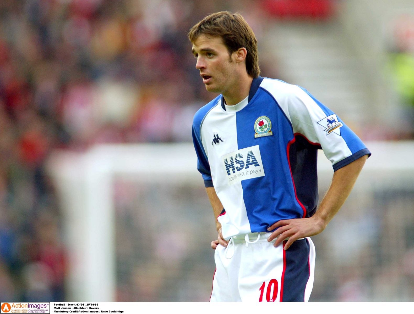 Injury misery: Matt Jansen and Blackburn Rovers