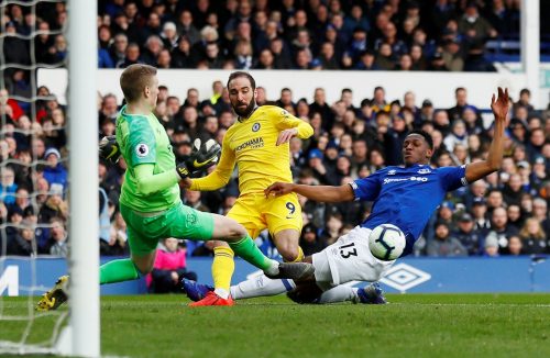 Unsung hero: Jordan Pickford was back to his best for Everton