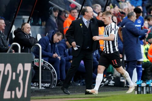 Newcastle United: Ritchie glad he stayed in Toon, but must revert to the wing on Saturday